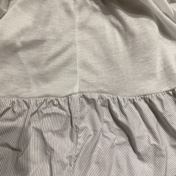 Dzhavael Couture, french design, white bubble hem sleeveless dress. Size L - Picture 7 of 9